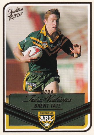 2005 NRL Tradition Tri-Nations Squad - TN22 Brent Tate