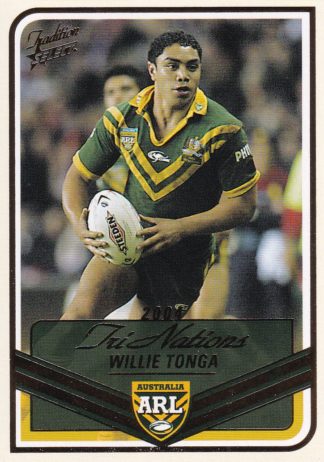 2005 NRL Tradition Tri-Nations Squad - TN23 Willie Tonga