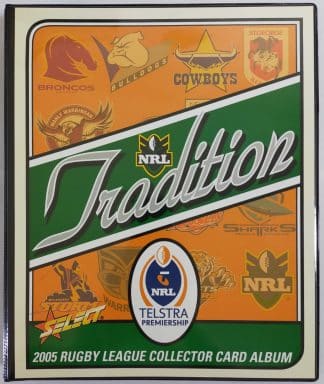 2005 NRL Tradition Album With Full Base Set - 137 Common Cards