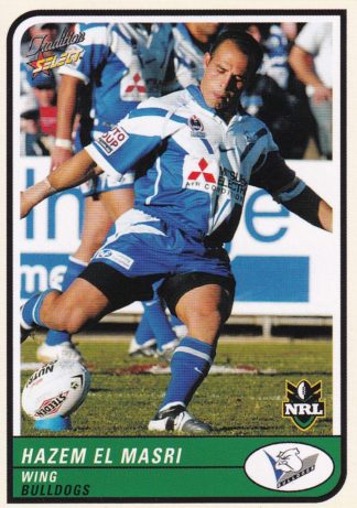 2005 NRL Tradition Common Card - Base 012 Hazem El Masri Canterbury Bulldogs