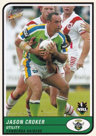 2005 NRL Tradition Common Card - Base 021 Jason Croker Canberra Raiders