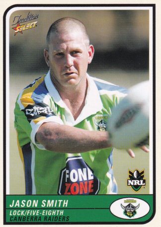 2005 NRL Tradition Common Card - Base 027 Jason Smith Canberra Raiders