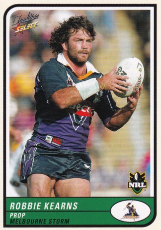 2005 NRL Tradition Common Card - Base 049 Robbie Kearns Melbourne Storm