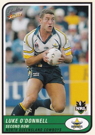 2005 NRL Tradition Common Card - Base 068 Luke O'Donnell North Qld Cowboys