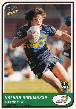 2005 NRL Tradition Common Card - Base 075 Nathan Hindmarsh Parramatta Eels