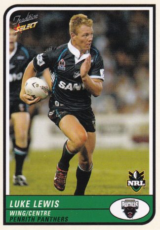 2005 NRL Tradition Common Card - Base 085 Luke Lewis Penrith Panthers