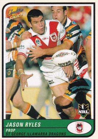 2005 NRL Tradition Common Card - Base 097 Jason Ryles St George Dragons
