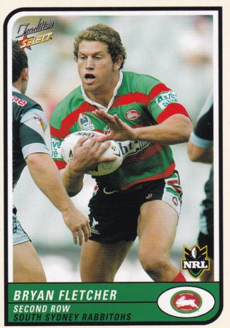 2005 NRL Tradition Common Card - Base 100 Bryan Fletcher South Sydney Rabbitohs