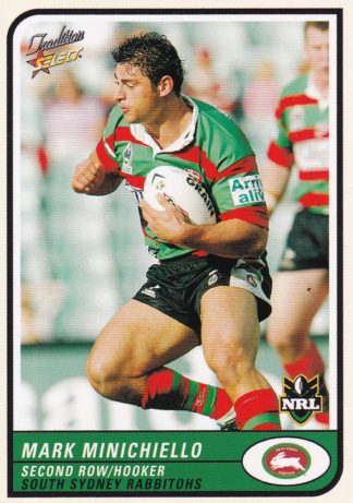 2005 NRL Tradition Common Card - Base 106 Mark Minichiello South Sydney Rabbitohs