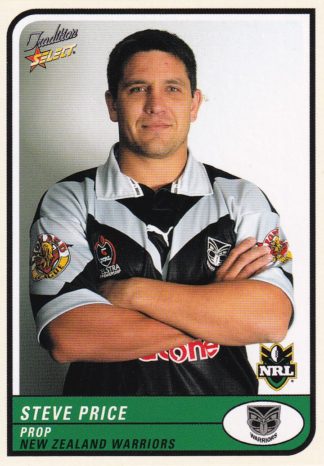 2005 NRL Tradition Common Card - Base 118 Steve Price Warriors