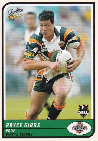 2005 NRL Tradition Common Card - Base 135 Bryce Gibbs Wests Tigers