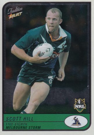 2005 NRL Tradition Foil Parallel - P048 Scott Hill Melbourne Storm