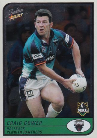 2005 NRL Tradition Foil Parallel - P082 Craig Gower Penrith Panthers