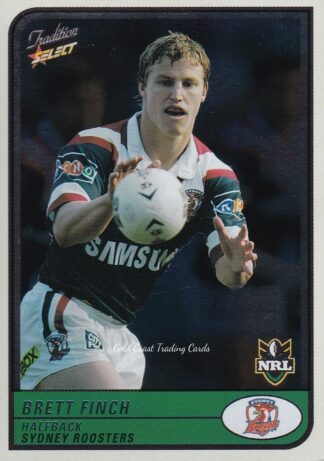 2005 NRL Tradition Foil Parallel - P113 Brett Finch Sydney Roosters