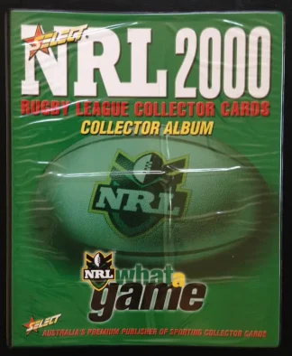 2000 Select NRL Album With Full Base Set - 121 Common Cards