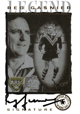2000 Select NRL Legend Signature Card