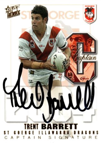2004 NRL Authentic Captains Signatures