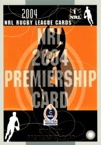 2004 NRL Authentic Premiership Predictors