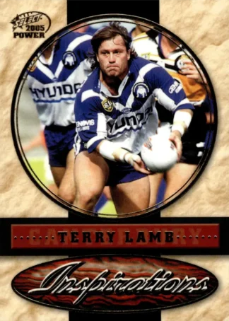 2005 NRL Power Inspirations - I02 Terry Lamb Canterbury Bulldogs