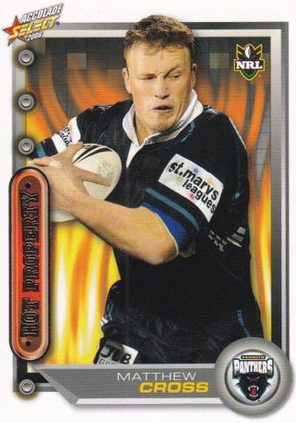 2006 NRL Accolade Hot Property - HP10 Matthew Cross Penrith Panthers