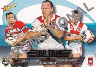 2006 NRL Accolade Promotional Card - TT11 Top Trio St George Dragons