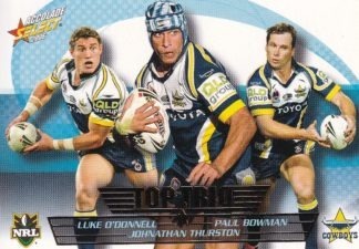 2006 NRL Accolade Top Trio - TT08 O'Donnell, Bowman & Thurston North Qld Cowboys