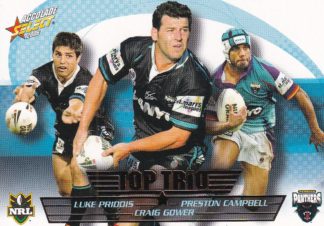 2006 NRL Accolade Top Trio - TT10 Priddis, Campbell & Gower Penrith Panthers