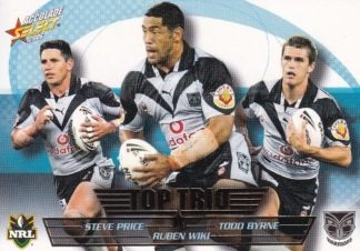 2006 NRL Accolade Top Trio - TT14 Price, Byrne & Wiki Warriors