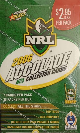 2006 NRL Accolade Factory Sealed Box
