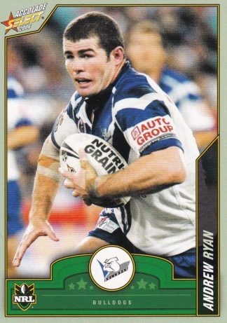 2006 NRL Accolade Common Card - Base 013 Andrew Ryan Canterbury Bulldogs