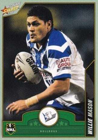 2006 NRL Accolade Common Card - Base 016 Willie Mason Canterbury Bulldogs