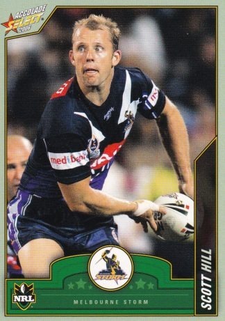 2006 NRL Accolade Common Card - Base 055 Scott Hill Melbourne Storm
