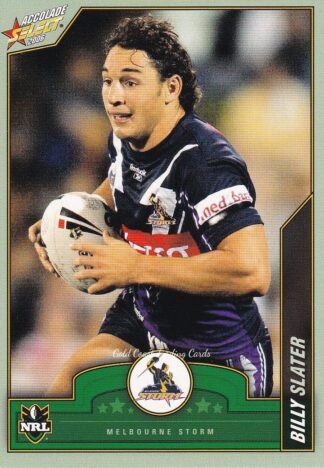 2006 NRL Accolade Common Card - Base 060 Billy Slater Melbourne Storm