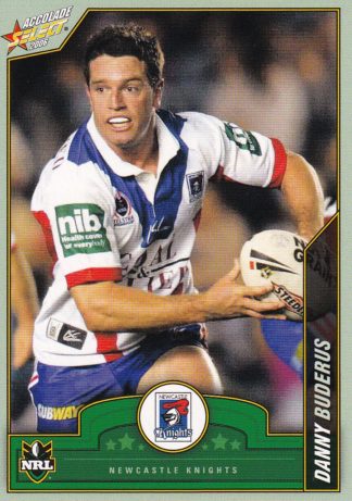 2006 NRL Accolade Common Card - Base 065 Danny Buderus Newcastle Knights
