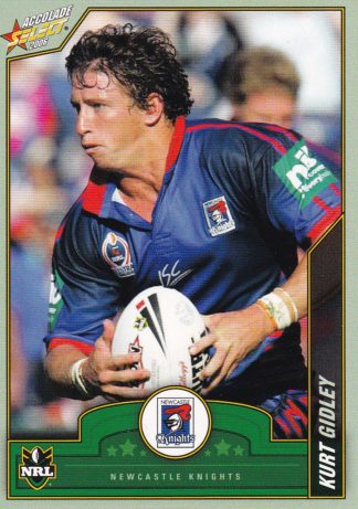 2006 NRL Accolade Common Card - Base 066 Kurt Gidley Newcastle Knights