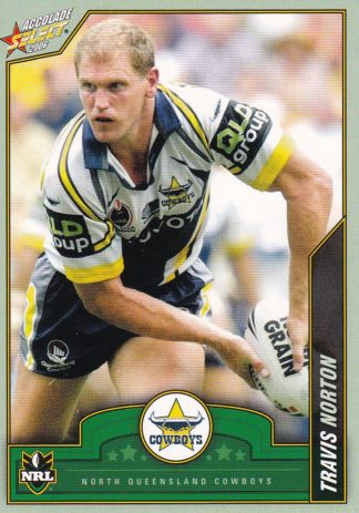 2006 NRL Accolade Common Card - Base 073 Travis Norton North Qld Cowboys