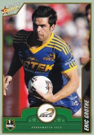 2006 NRL Accolade Common Card - Base 084 Eric Grothe Parramatta Eels