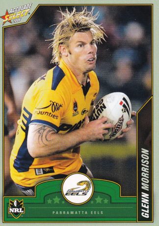 2006 NRL Accolade Common Card - Base 089 Glenn Morrison Parramatta Eels