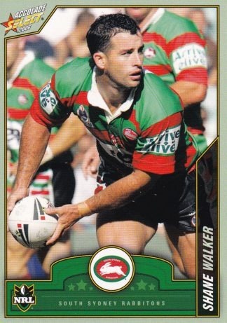 2006 NRL Accolade Common Card - Base 121 Shane Walker South Sydney Rabbitohs