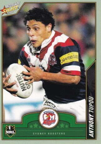 2006 NRL Accolade Common Card - Base 130 Anthony Tupou Sydney Roosters