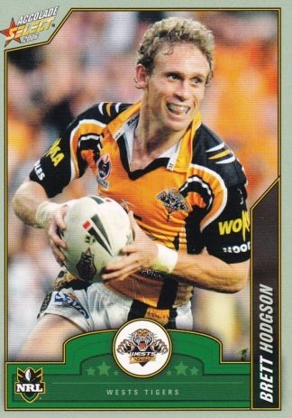 2006 NRL Accolade Common Card - Base 148 Brett Hodgson Wests Tigers