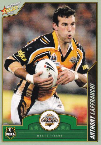 2006 NRL Accolade Common Card - Base 149 Anthony Laffranchi Wests Tigers