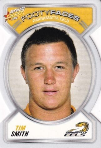 2006 NRL Accolade Footy Face - FF089 Tim Smith Parramatta Eels