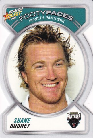 2006 NRL Accolade Footy Face - FF097 Shane Rodney Penrith Panthers