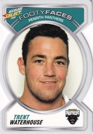 2006 NRL Accolade Footy Face - FF099 Trent Waterhouse Penrith Panthers