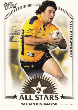 2006 NRL Invincible All Stars - AS09 Nathan Hindmarsh Parramatta Eels