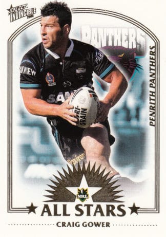 2006 NRL Invincible All Stars - AS10 Craig Gower Penrith Panthers