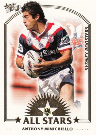 2006 NRL Invincible All Stars - AS12 Anthony Minichiello Sydney Roosters