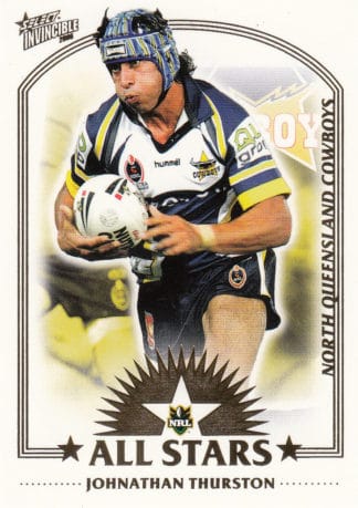 2006 NRL Invincible All Stars - AS18 Johnathan Thurston North Qld Cowboys