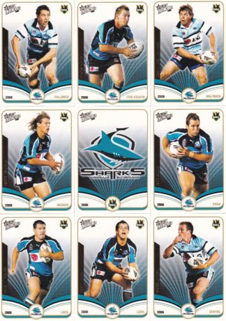 2006 NRL Invincible Base Team Set - Cronulla Sharks